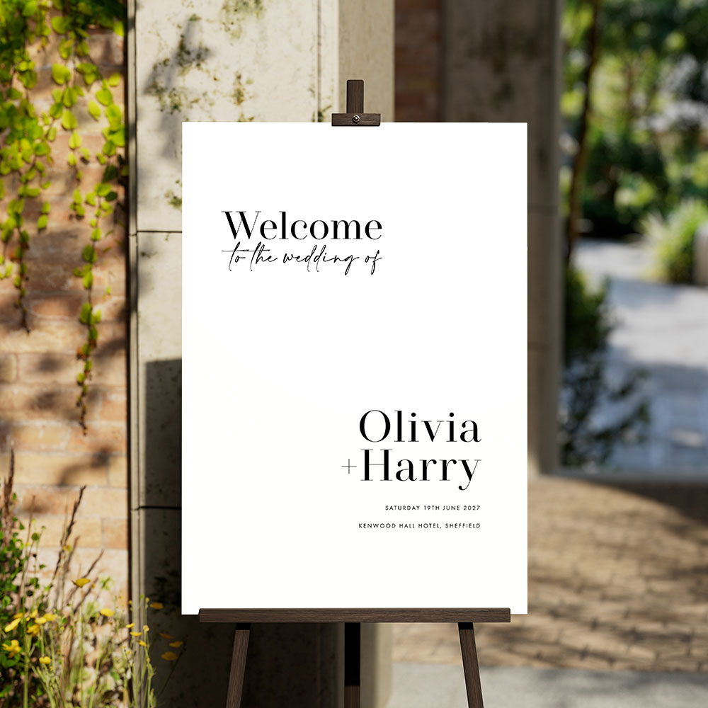 Sharrow Welcome Sign